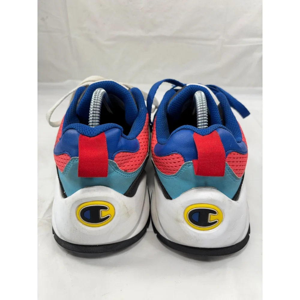 Champion Mens 93 Eighteen SP Color Block Sneaker Black Multi Size 8